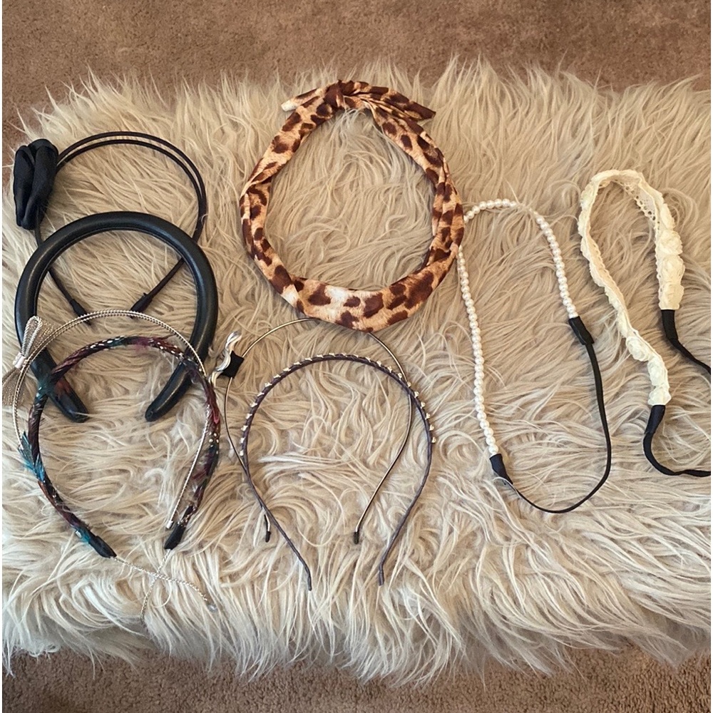 Multiple women’s headbands